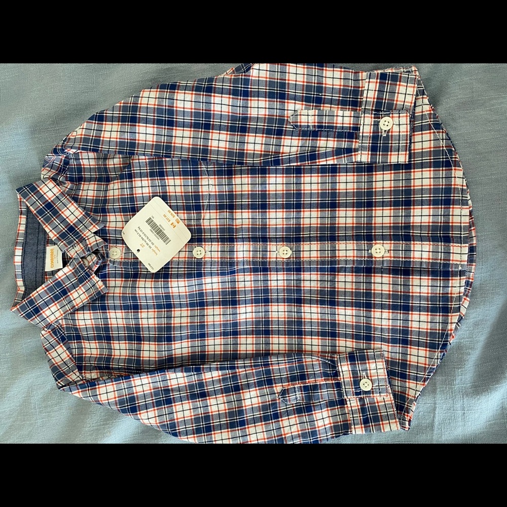 Toddler button up